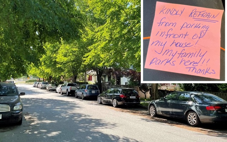 住戶向在自家門前泊車者發逐客令 誰是誰非新法例有答案