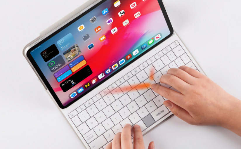 科技| 雙功能 Fusion Keyboard 2.0  觸控板隱藏鍵盤下面