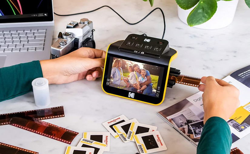 科技| 封麈菲林幻燈片秒間重生 掃描器轉數碼檔案超方便