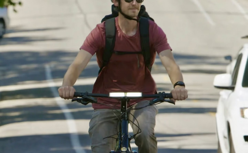 科技| 單車闊屏幕頭燈光束更廣 減刺眼光線利人利己