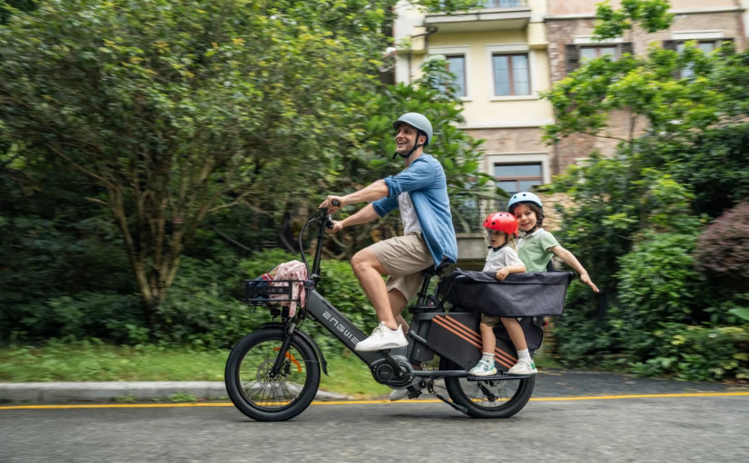 科技| 200英里續航粗輪胎電動單車  長途出行載人載貨好幫手