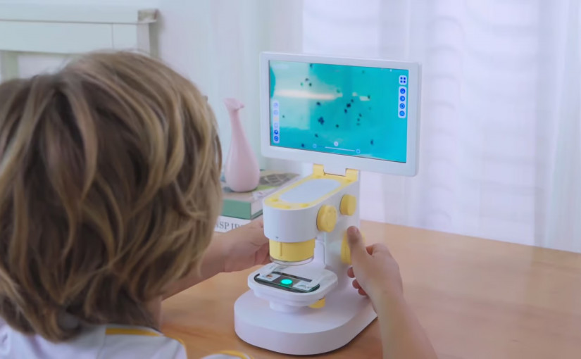 科技/有片|數碼智能顯微鏡配平板觸屏 揭微觀世界秘密輕鬆又經濟