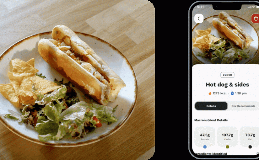 科技|智能營養裝置拍攝食物照片 自動識別卡路里蛋白成分