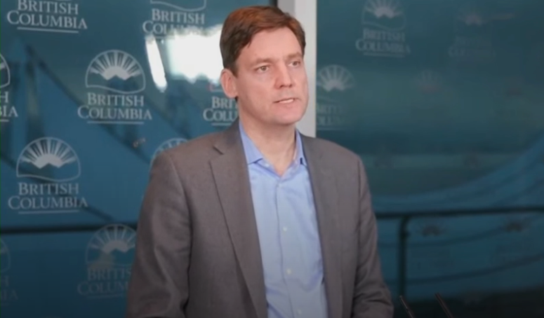 卑詩內閣廳長收尹大衛施政指令書  優先發展經濟保護公共服務