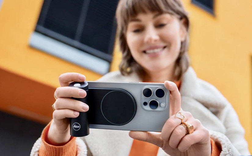 科技| Lux Grip磁吸把握配應用程式  iPhone影像和操作更像Leica