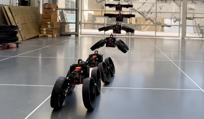 科技/有片| 現實版「變形金剛」ATMO 無人機半空變形降地面行駛