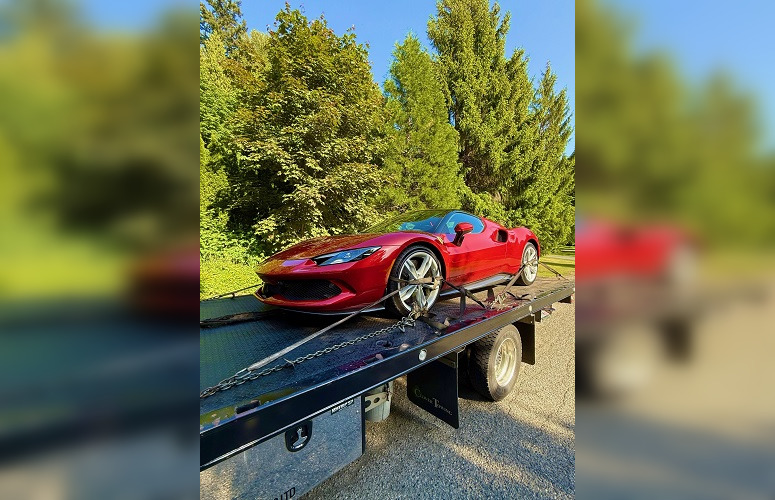 法拉利跑車司機飆車  50公里速限開124公里