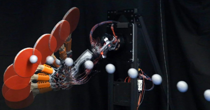 科技|麻省理工打造乒乓機械人 精準預判擊球時速42英里