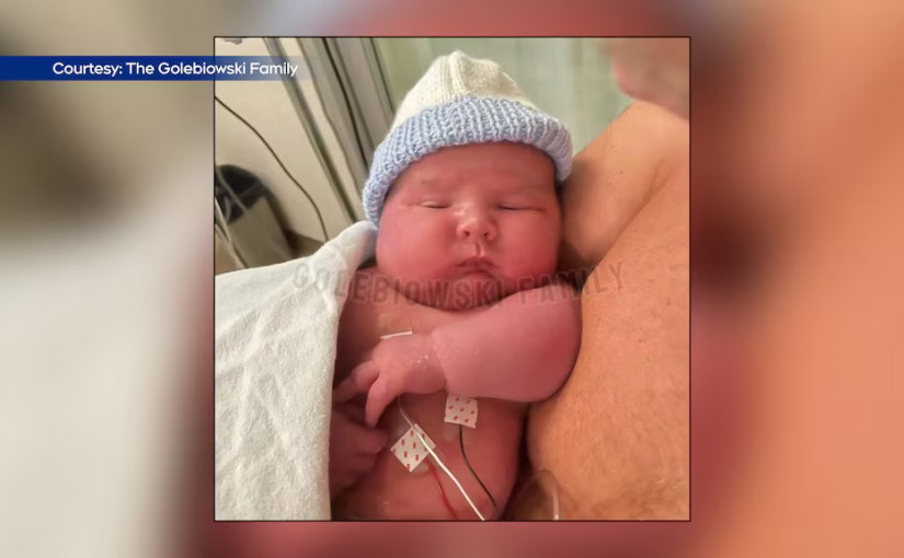 【超級巨B】安省誕生15磅巨嬰 醫護登記體重「系統當機」