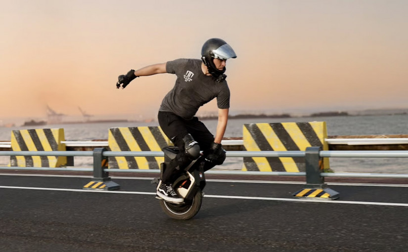 InMotion旗艦運動型電動單輪車V12S 時速可逾40英里 城市探索更自在