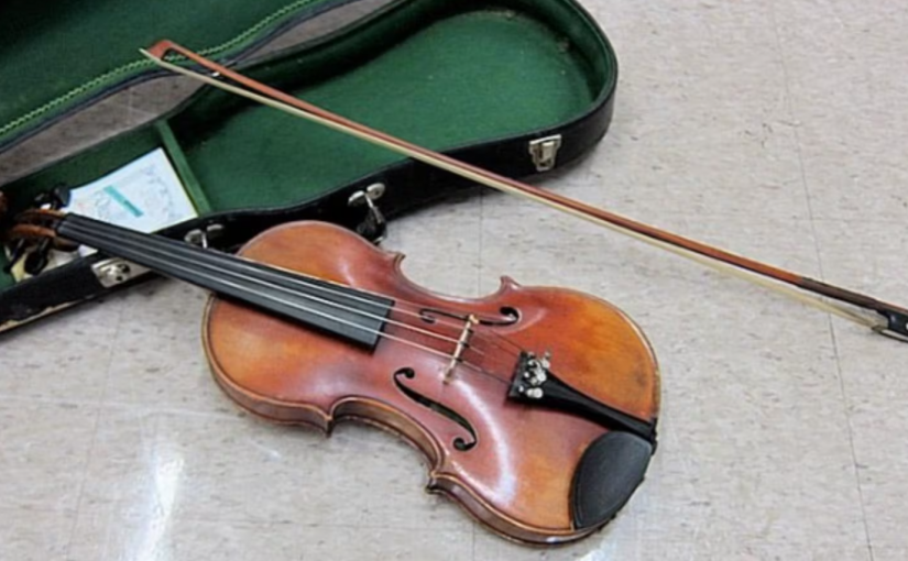 古董小提琴遺失被人撿走  列治文警方正尋找這名男子