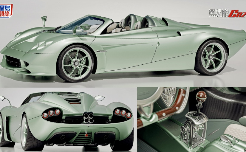 意大利Pagani發表Huayra Codalunga Speedster開頂手工超跑│全球限定10輛 移植Utopia引擎及7速棍波