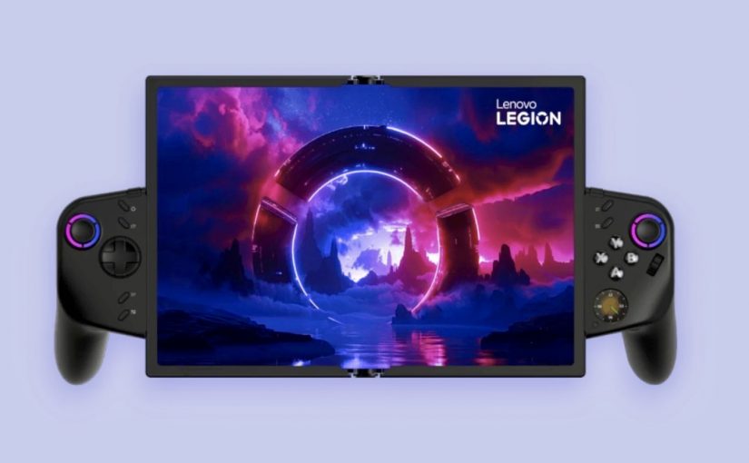 科技| Lenovo推可摺疊遊戲掌機概念　打開即變11.6吋Windows 筆電