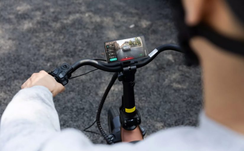 科技|貨運電動單車備雷達感測 結合後視畫面提升騎行安全