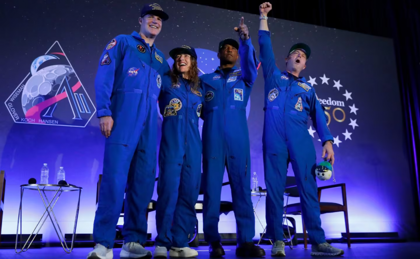 阿提米斯2號︱休斯頓市民熱烈歡迎繞月英雄凱旋歸來