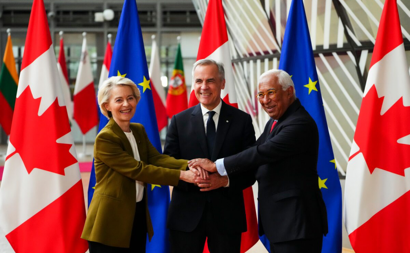 民調：近六成國人支持加拿大加入歐盟