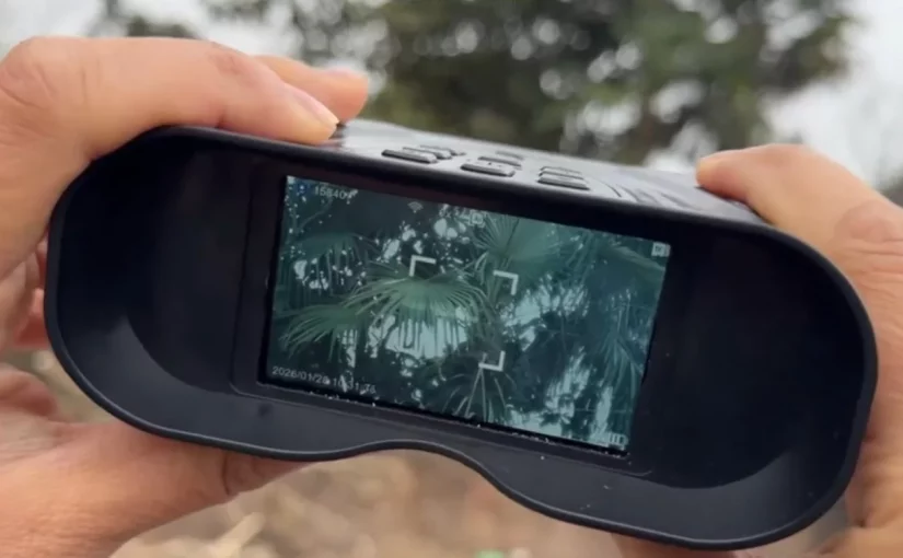 科技| 港硏製AI 夜視雙筒望遠鏡　黑夜辨識野生動物地標物件