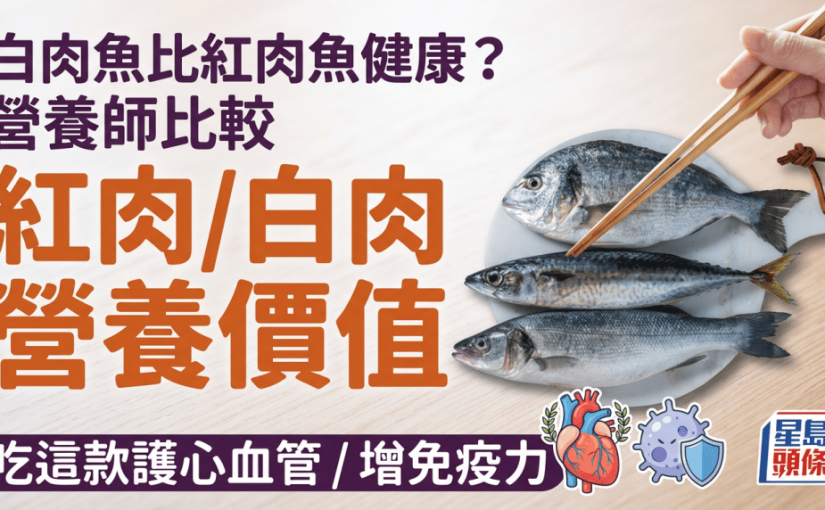 白肉魚比紅肉魚健康？營養師比較紅肉/白肉營養價值 吃這款護心血管/增免疫力