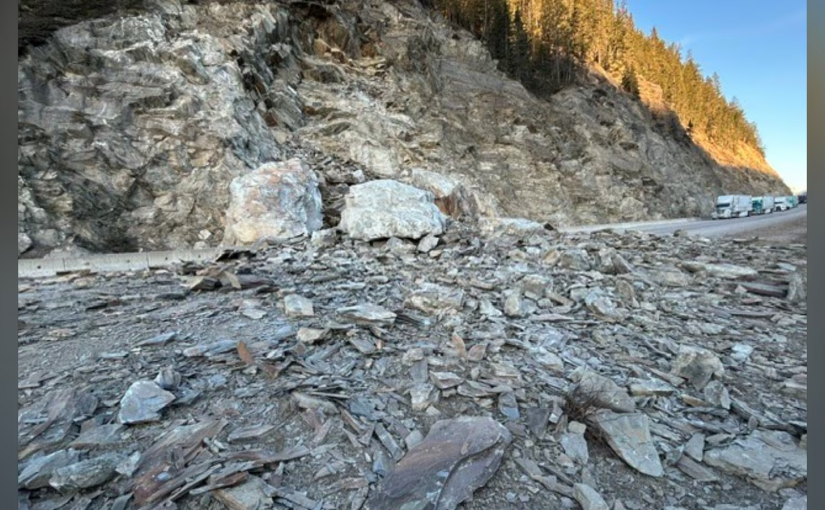 亞省賈斯珀附近發生山崩  導致加西兩省高速公路「斷交」