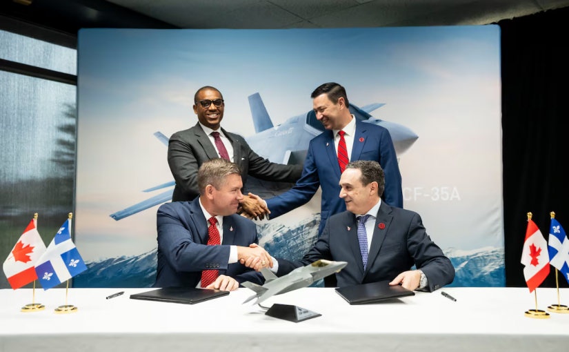 F-35戰機製造商確認在加拿大設維修基地  前提是⋯⋯
