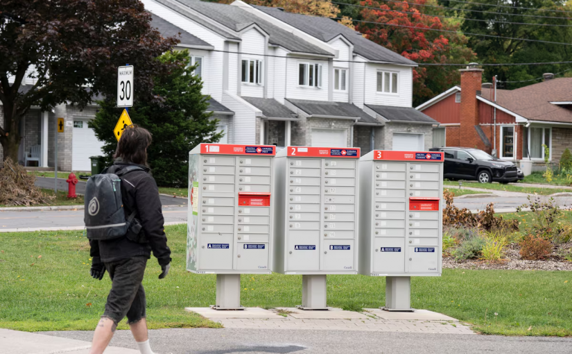 加拿大郵務公司宣布首批名單  將停止對13.6萬地址上門遞件