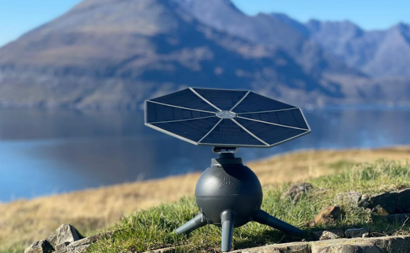 科技｜便攜太陽能發電裝置1分鐘裝妥　自動追蹤太陽提升40%效能
